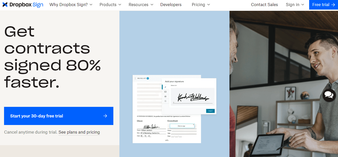 DropBox Sign
